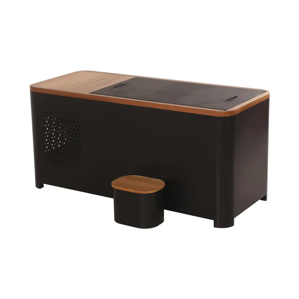 Black Rectangular Ice Tub