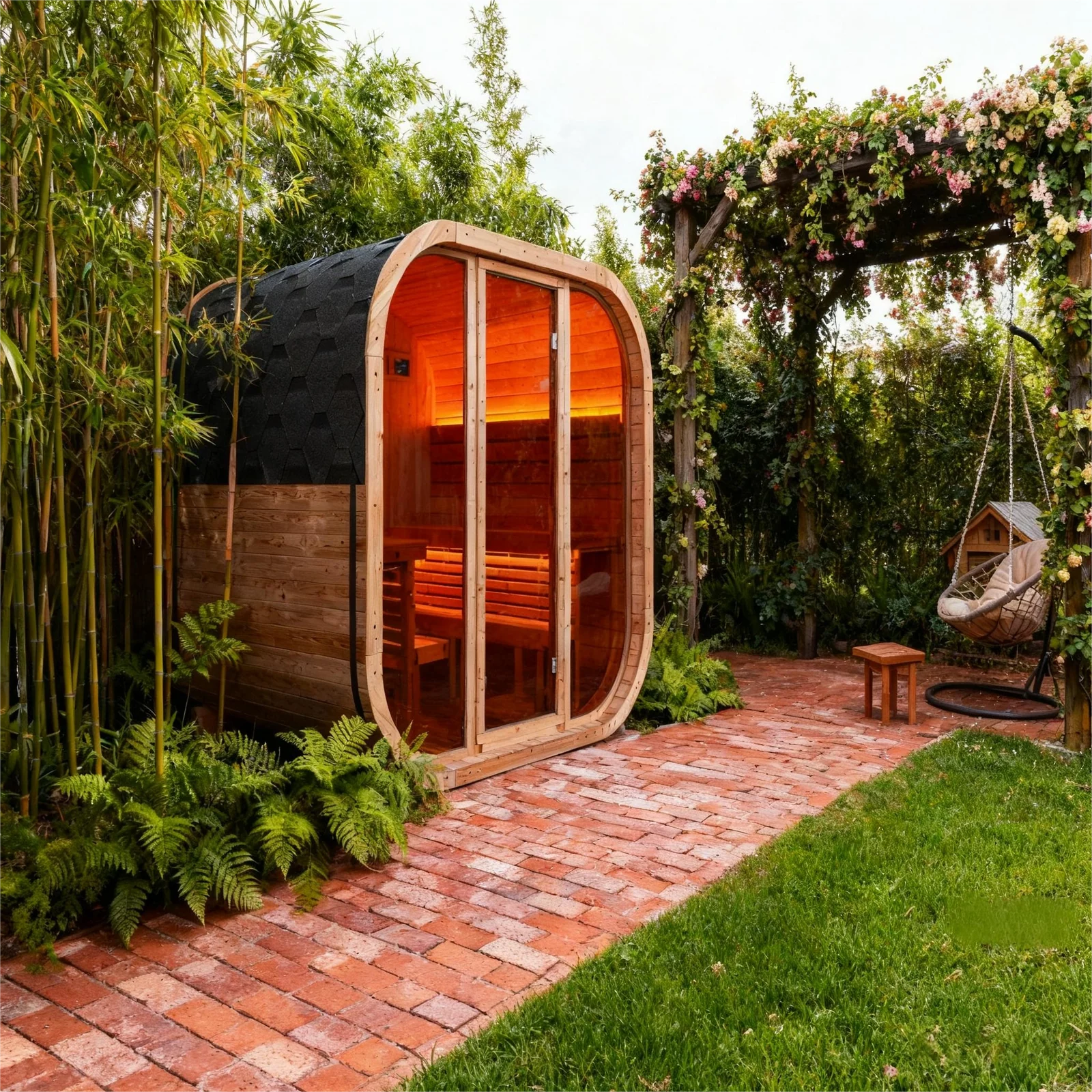 4-Person Traditional Steam Sauna