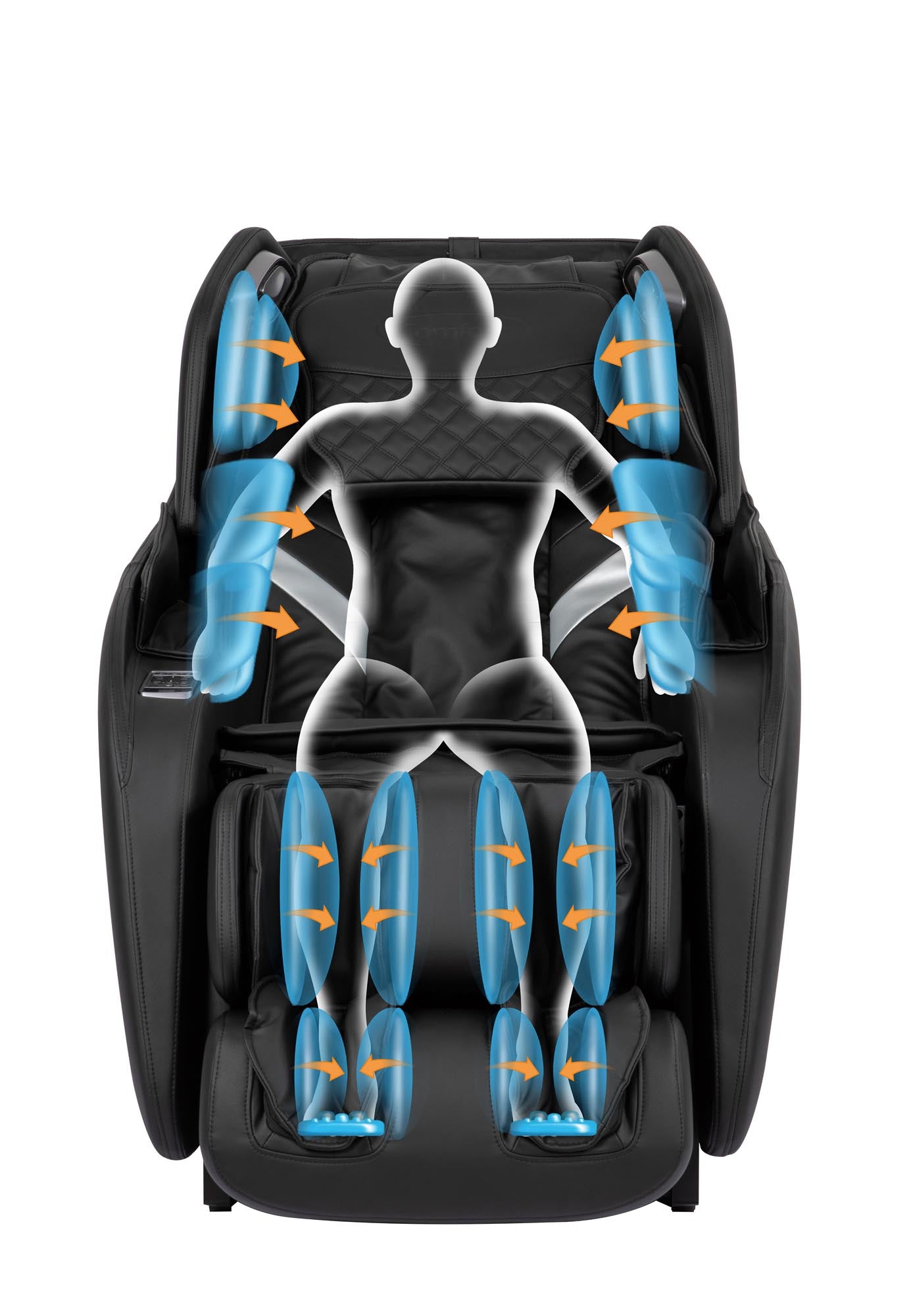 iComfort IC3860 Black Massage Chair