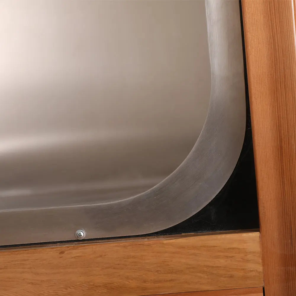 Black Rectangular Ice Tub