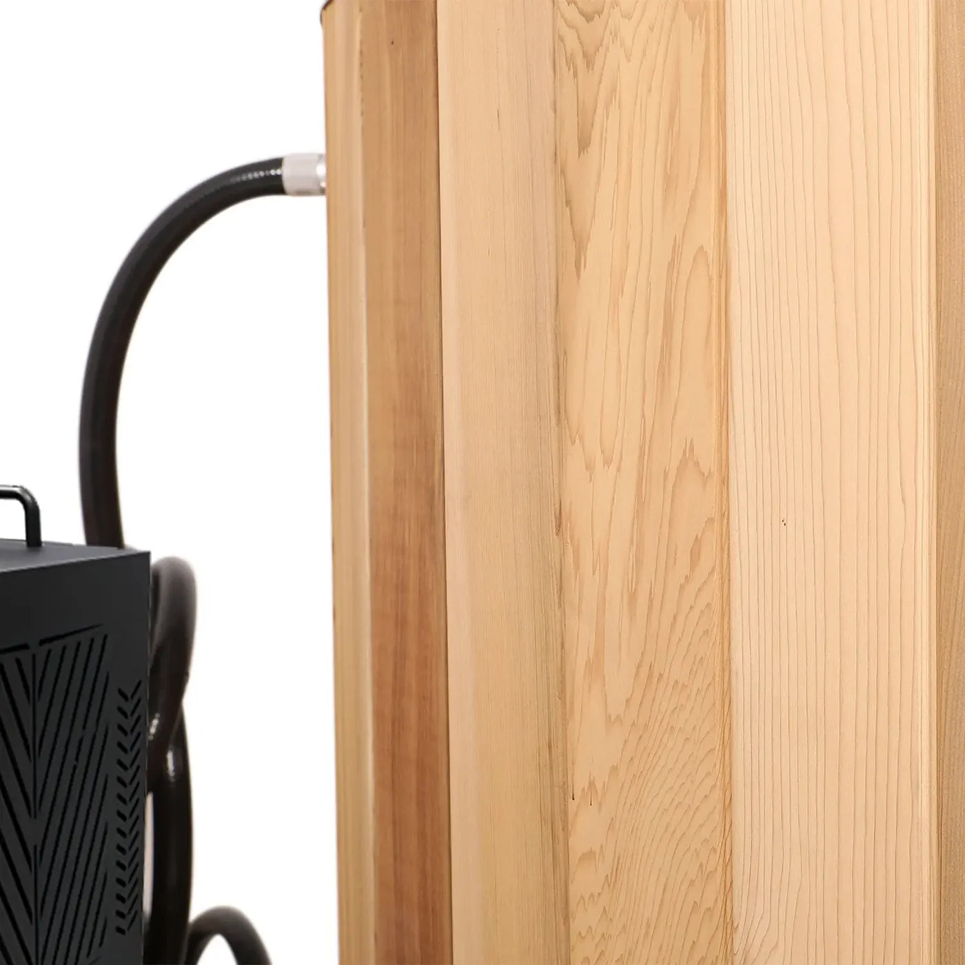 Round Red Cedar Cold Plunge Tub