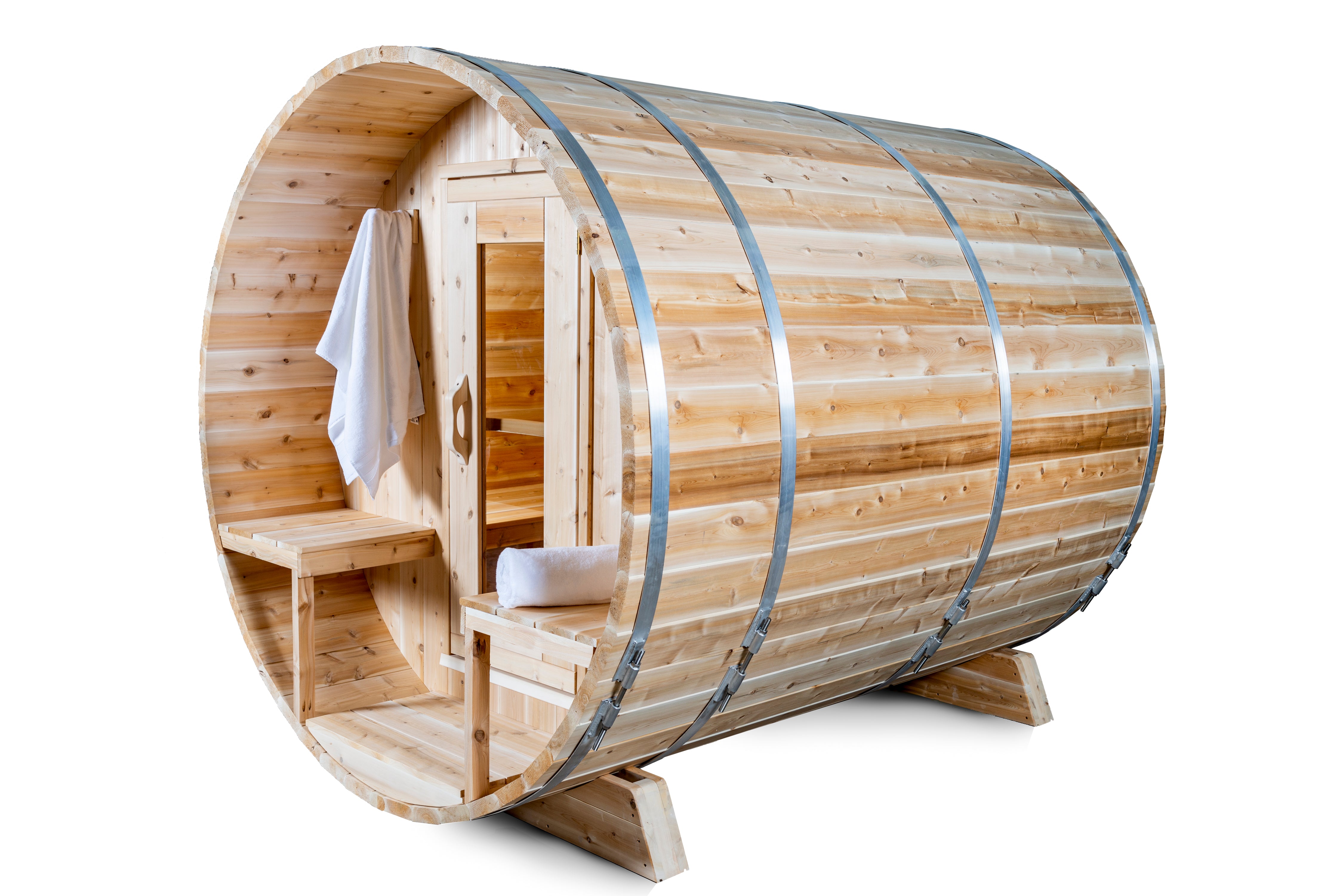 Tranquility MP Wood Burning Barrel Sauna KIt