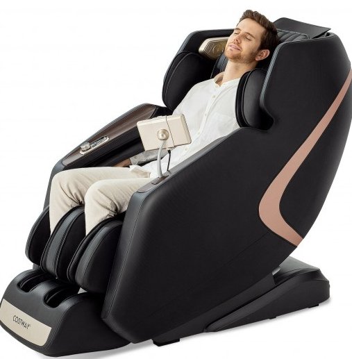 Demo unit-COSTWAY - JL10013WL- 3D SL-Track Full Body Zero Gravity Massage Chair with Thai Stretch
