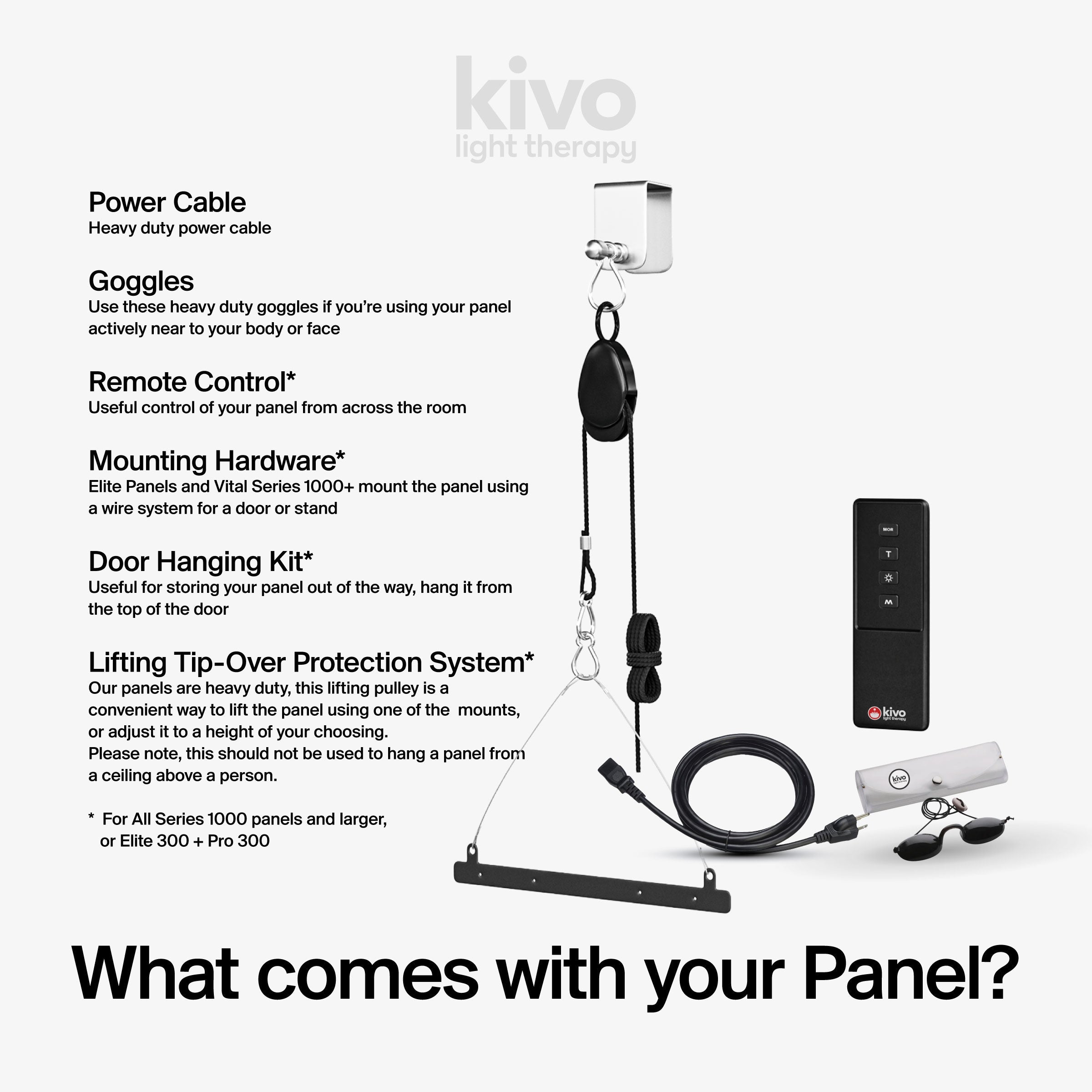 Kivo Elite 1000: Premium Medium Full Body Red Light Therapy Panel