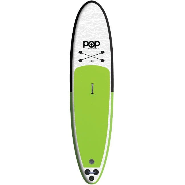 POP 11' INFLATABLE PADDLE BOARD (GREEN/BLACK) 2022