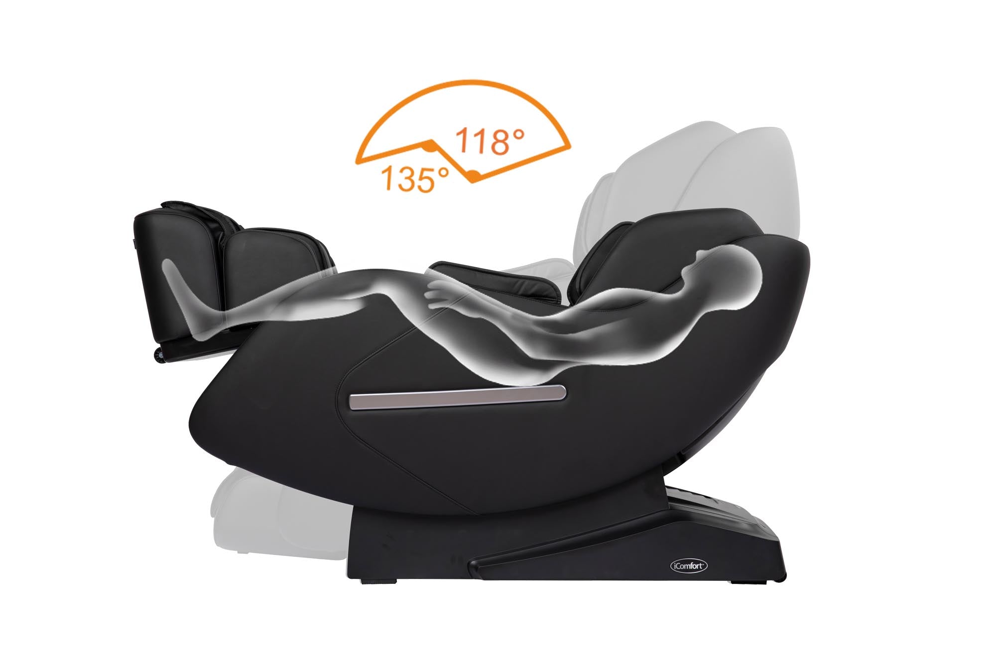 iComfort IC3860 Black Massage Chair