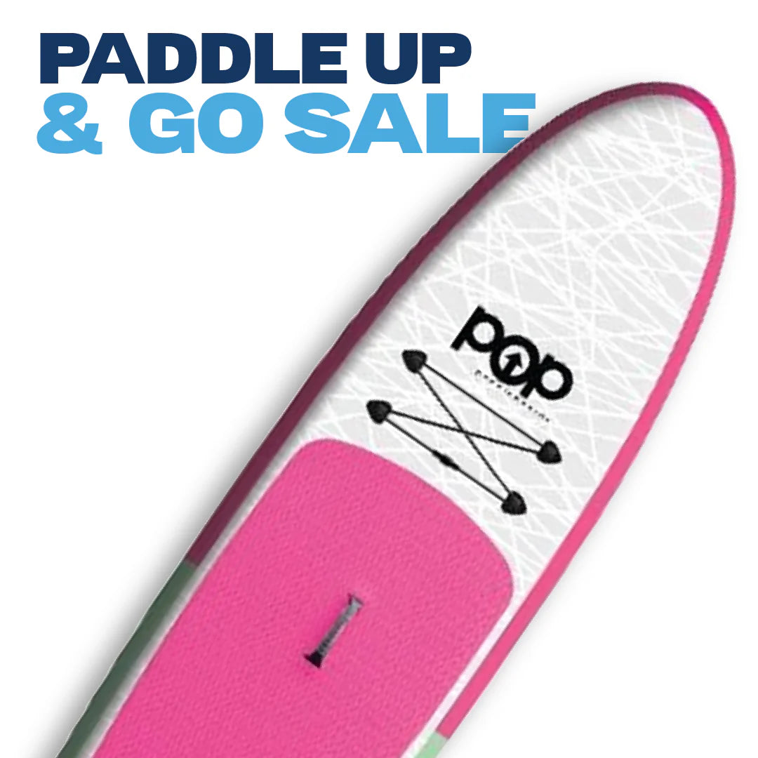Pop 11' Inflatable Paddle Board (Pink/Mint)