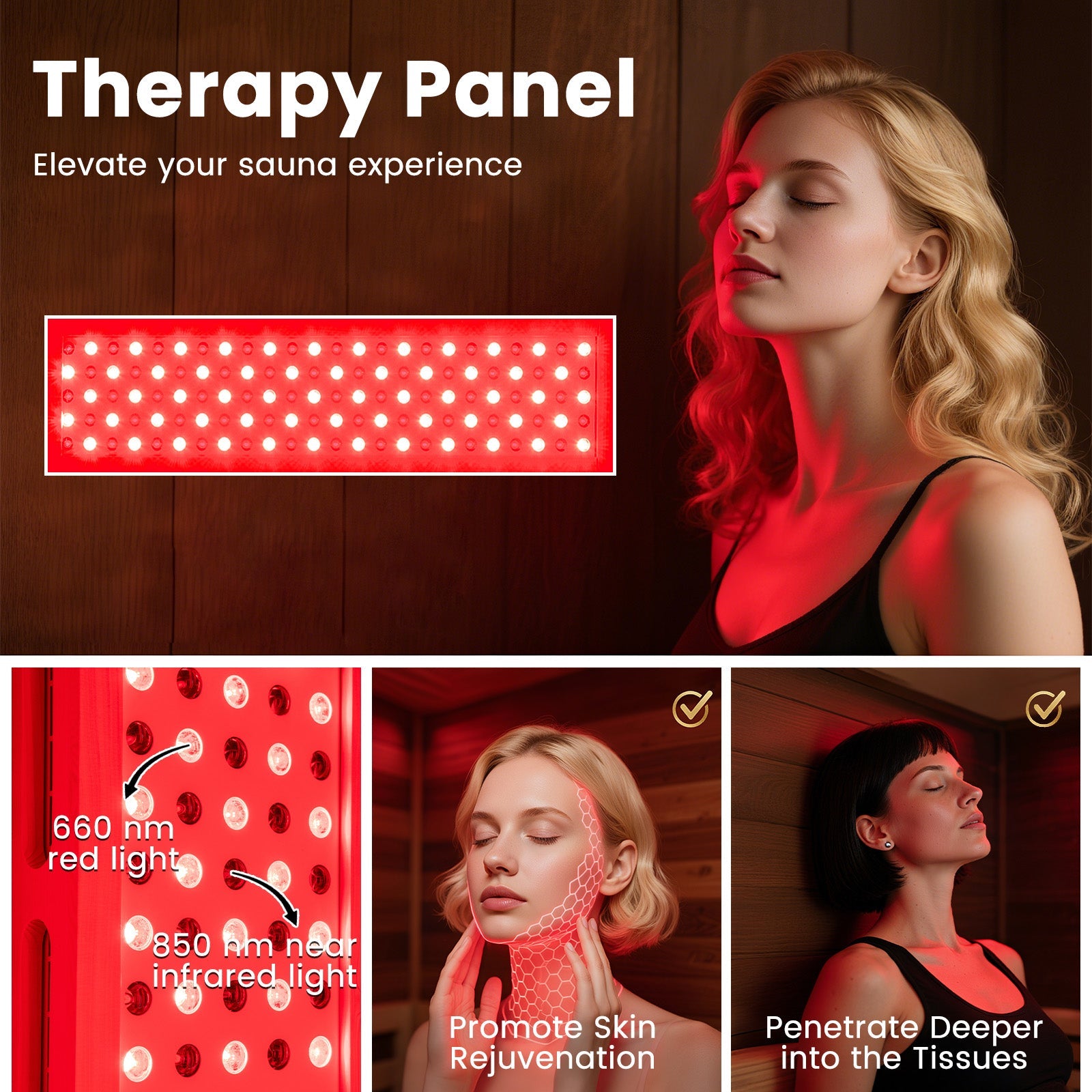 Holiday Sale-NEW 2025 COSTWAY 3D Heat Far Infrared Corner Sauna (3–5 Person) – Canadian Hemlock Wood-Red Light Therapy+Near Infrared-Carbon & Mica Heaters,-Chromotherapy Lighting-Low EMF-Bluetooth Speakers
