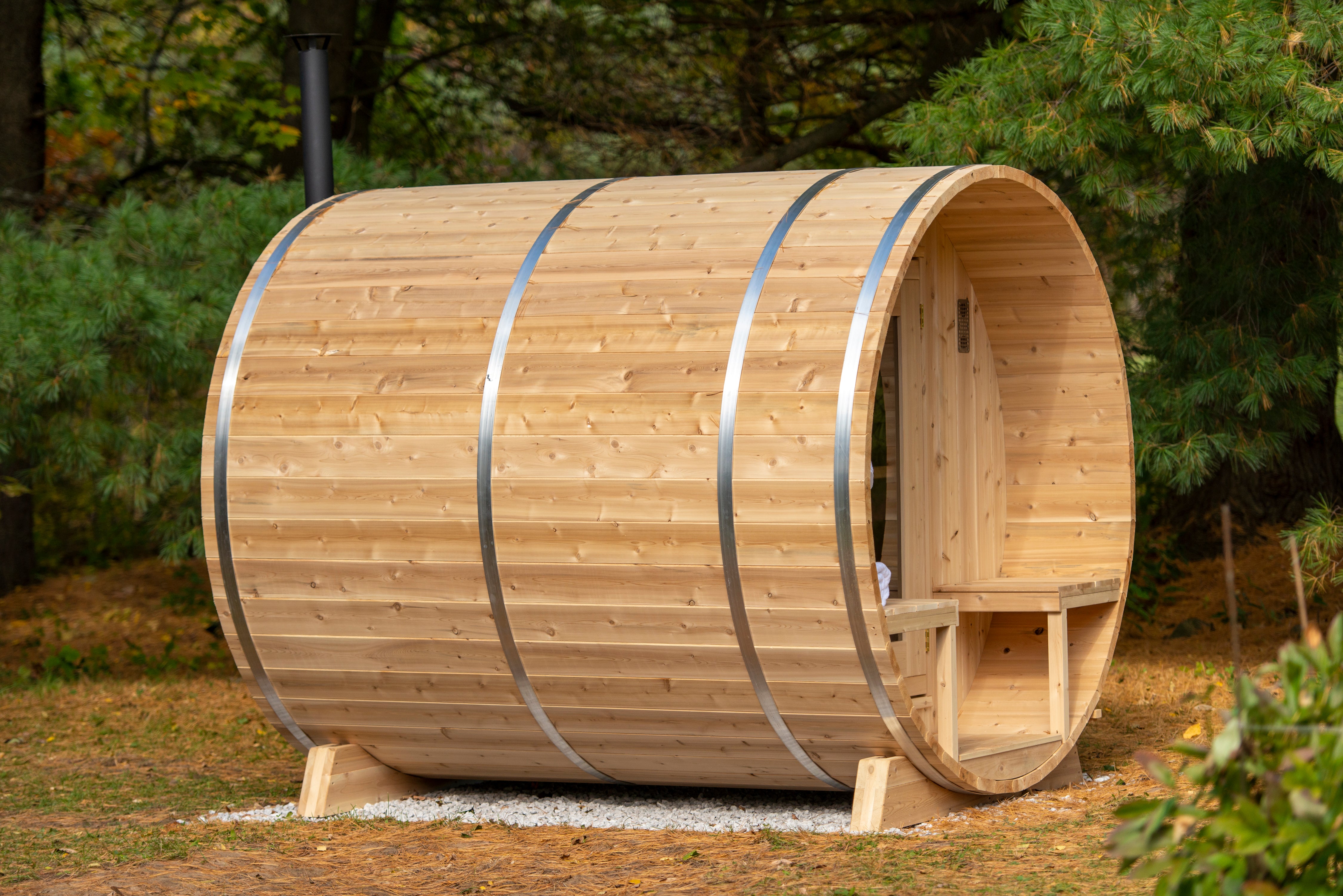 Tranquility MP  Wood Burning Barrel Sauna KIt