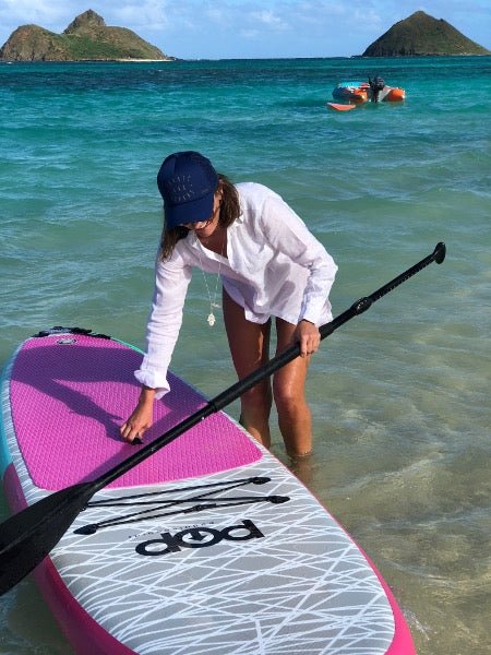 Pop 11' Inflatable Paddle Board (Pink/Mint)